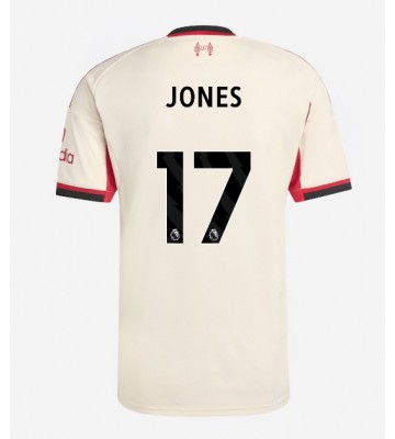 Liverpool Curtis Jones #17 Bortatröja 2025-26 Kortärmad